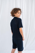 Knitted Navy Set