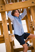 linen blend shirt