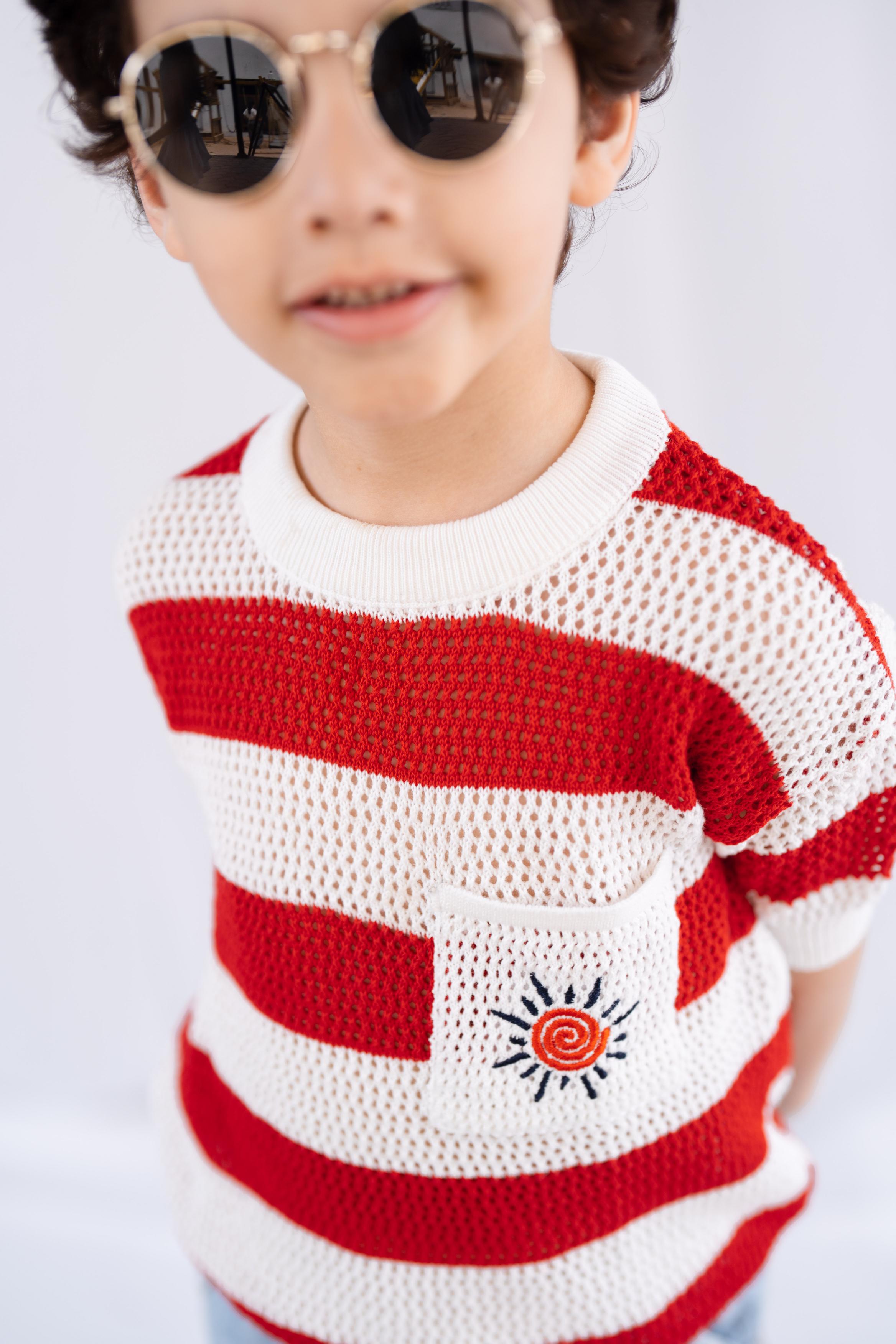 knitted Round T-shirt