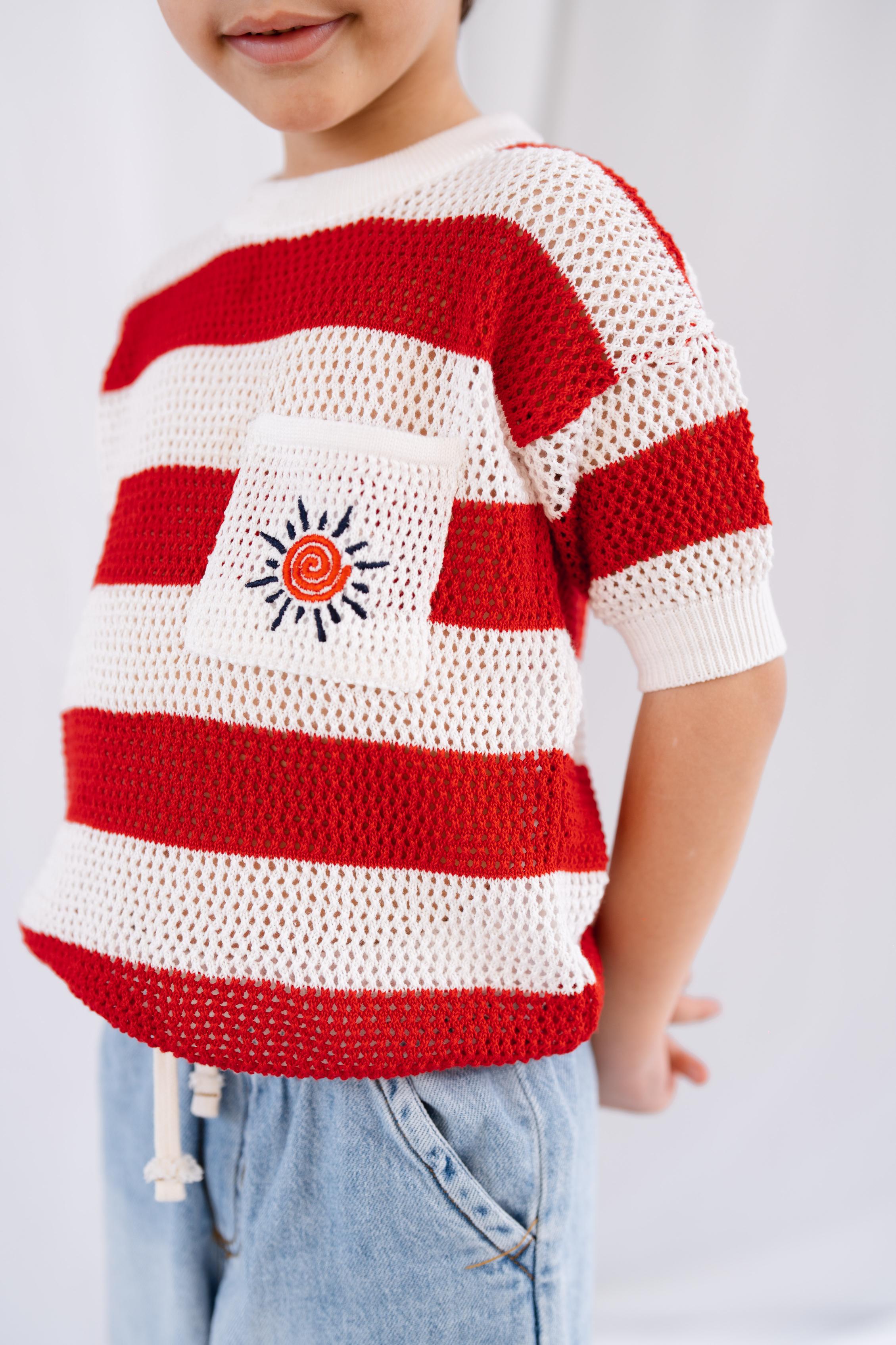 knitted Round T-shirt