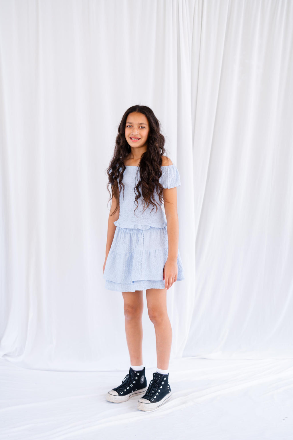 Crinkle cotton set