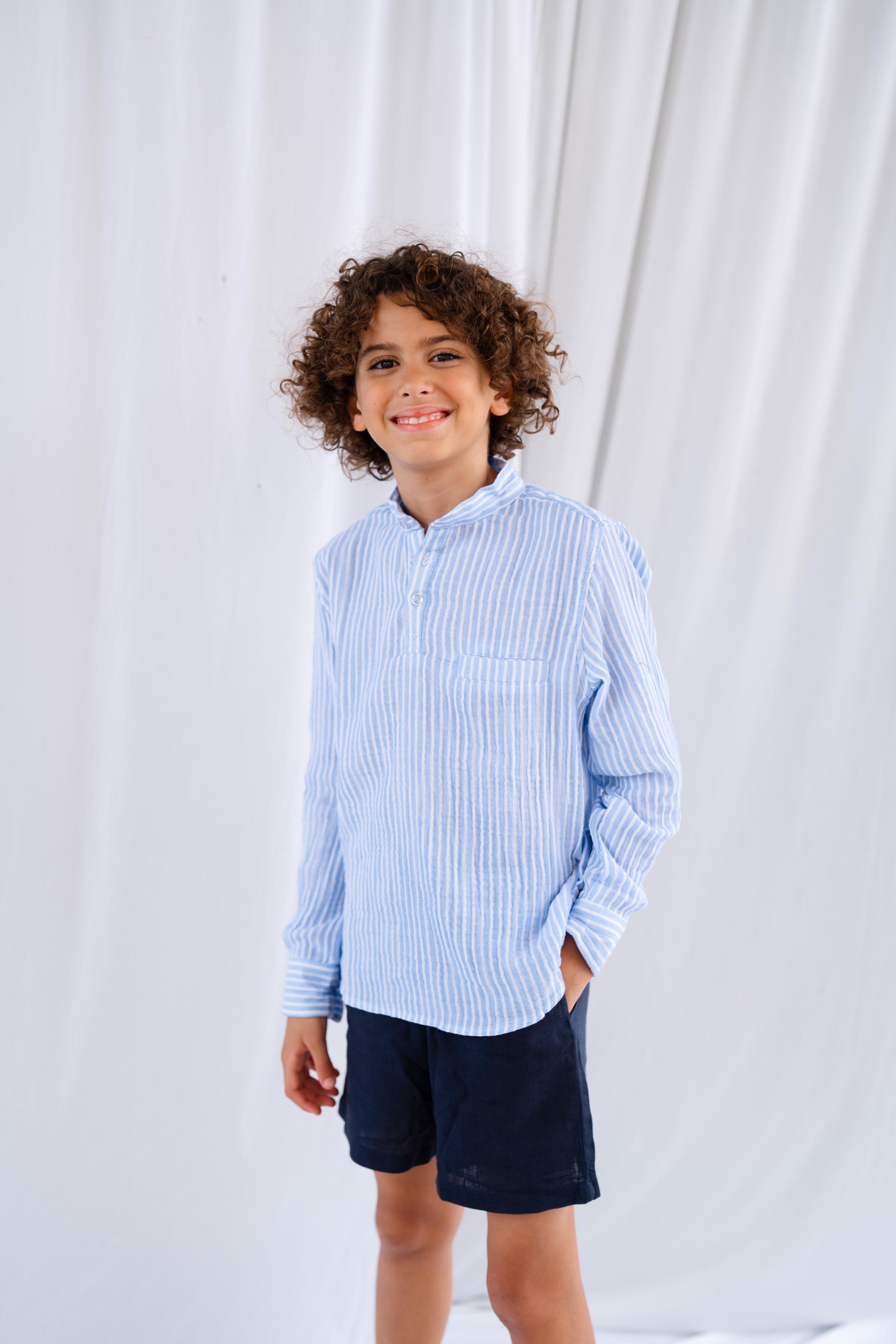Popover muslin shirt