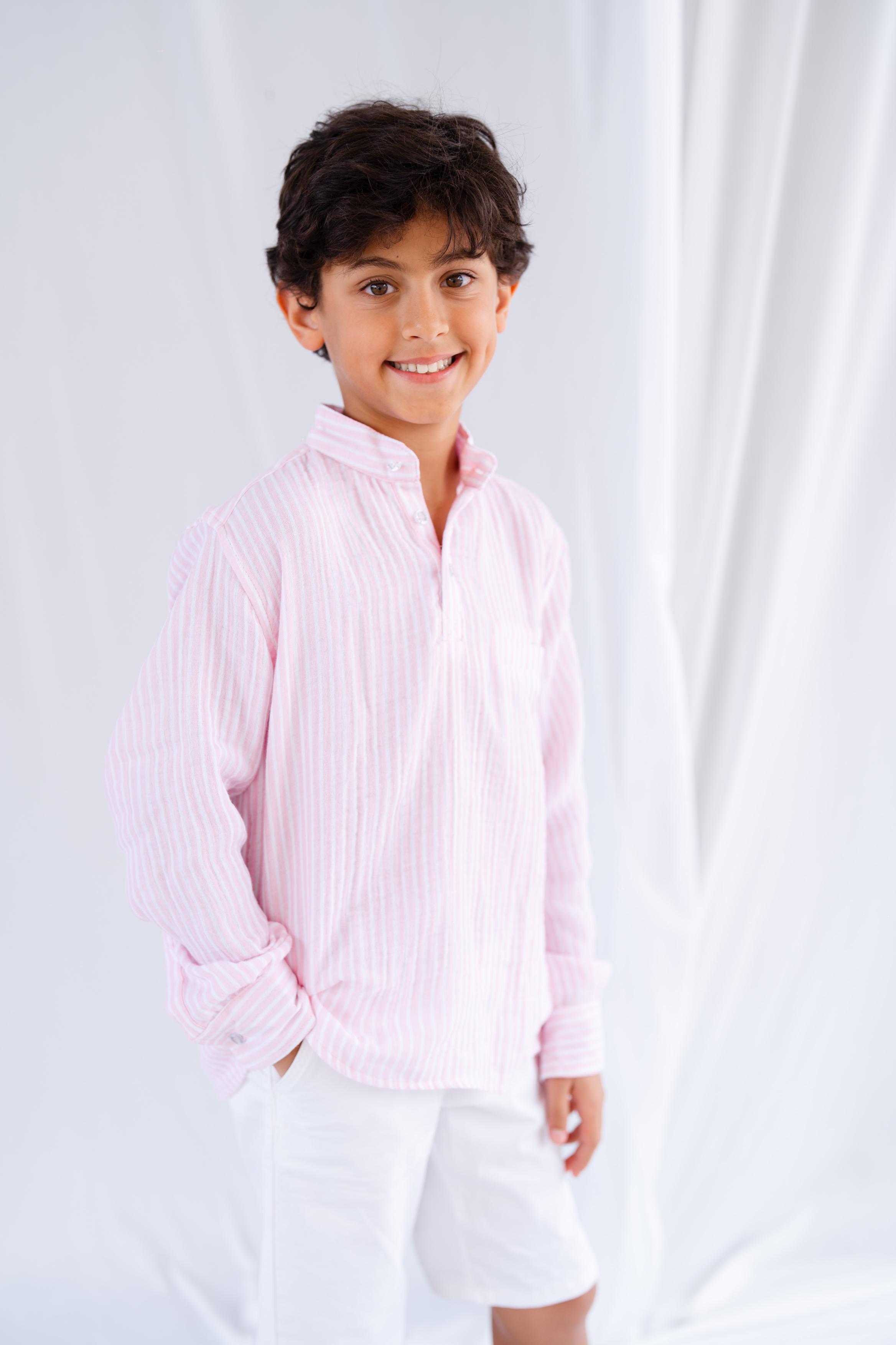 Popover muslin shirt