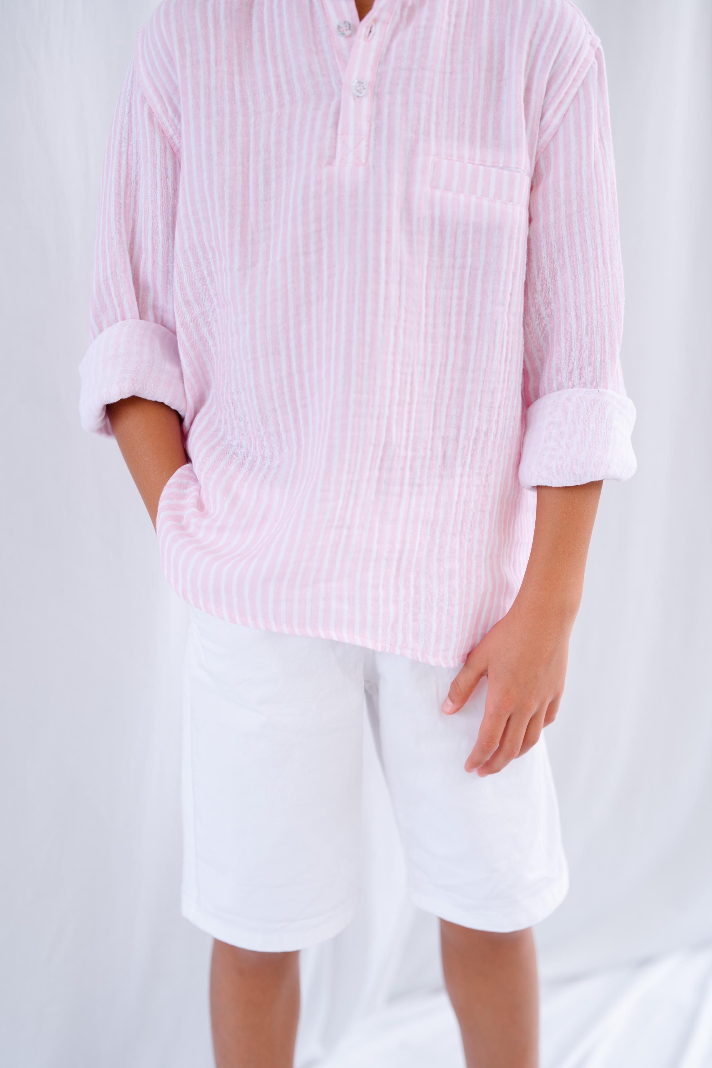Popover muslin shirt