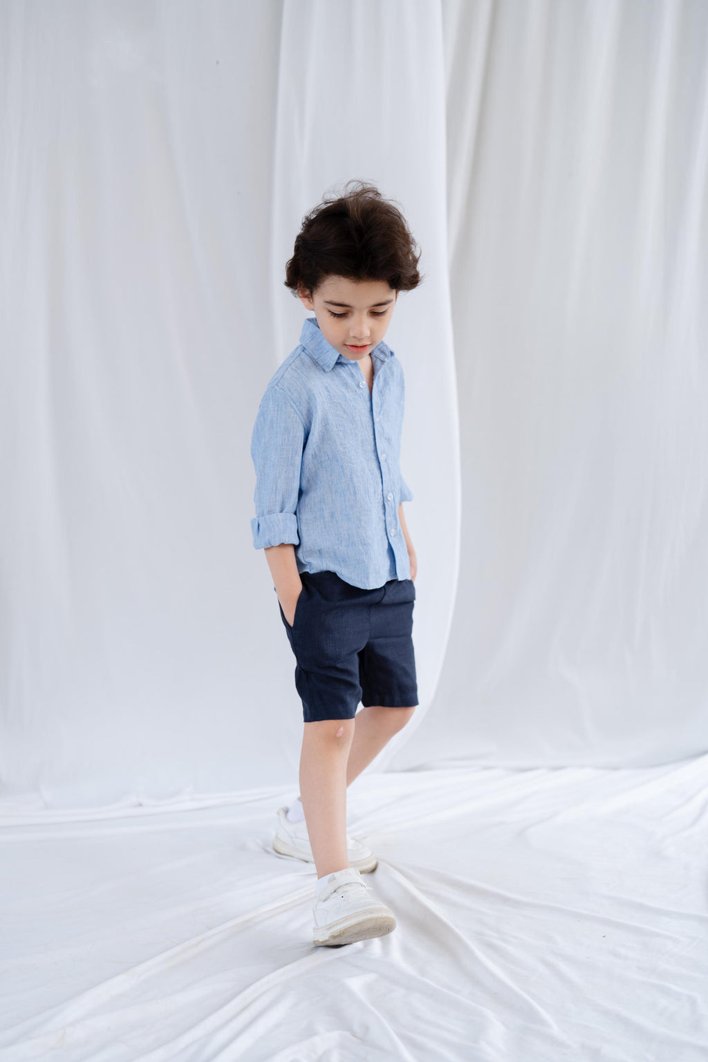 linen blend shirt