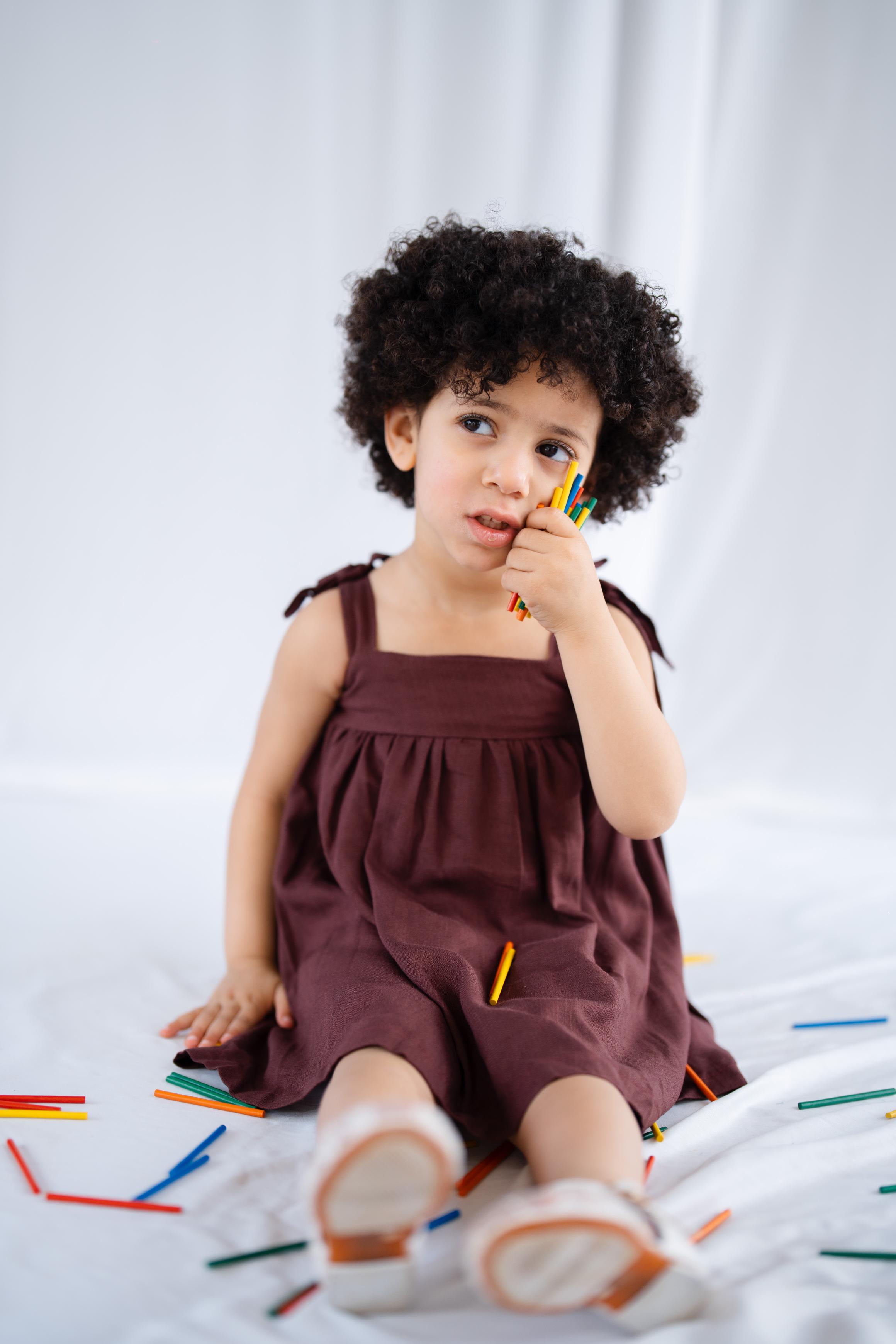 Bows burgundy dress